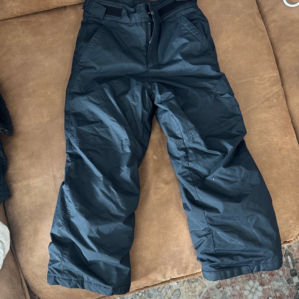 Columbia Kids Black Snow Pants